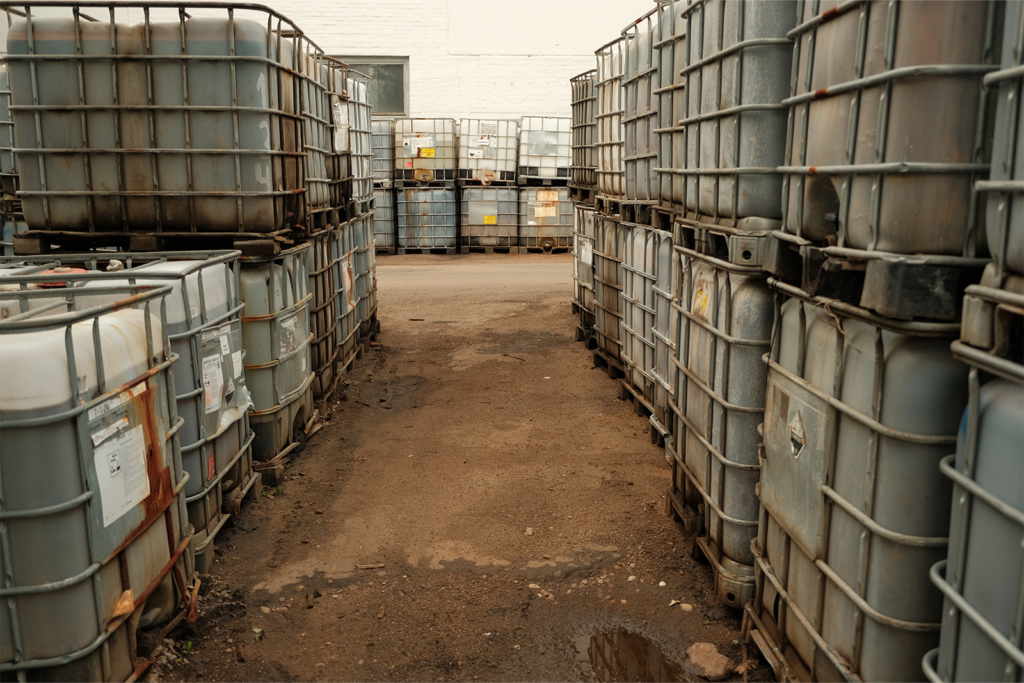 siyah ibc tank